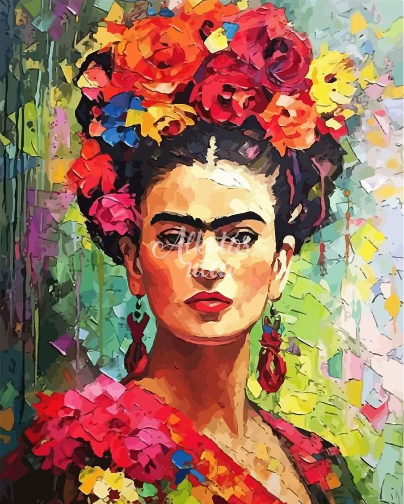 Frida Kahlo - virágok között